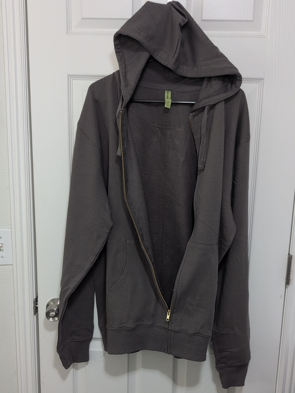 Econscious Unisex Full-Zip Hoodie EC5650 - Gray XXL
